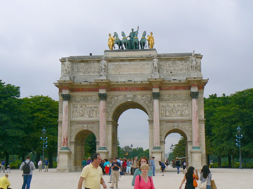 Arc de Triomphe du carrousel: Arc de Triomphe du carrousel 017